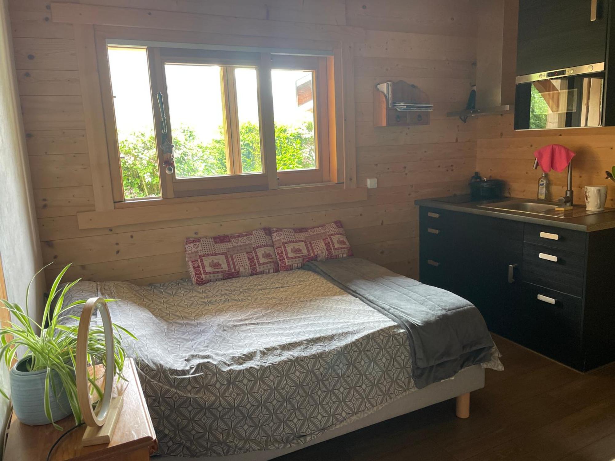 Studio 1 Piece Situe Dans Un Chalet Beaufort  Exterior foto